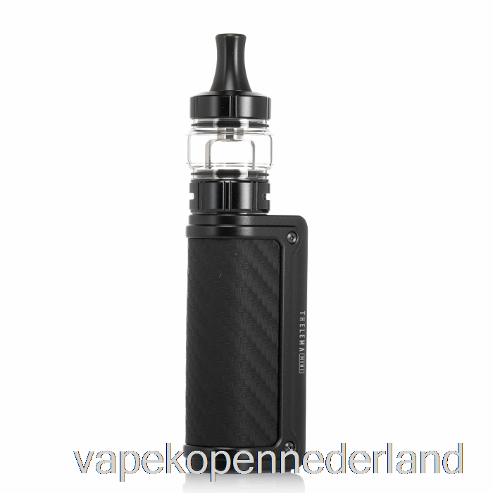 Vape Nederland Verloren Vape Thelema Mini 45w Starterkit Tank - Koolstofvezel